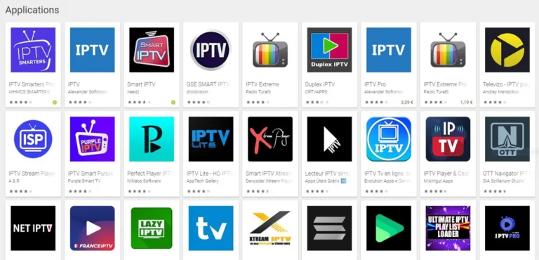 Meilleurs Applications IPTV gratuites